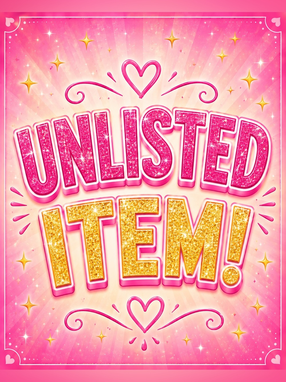 💛 Unlisted Item! 🩷